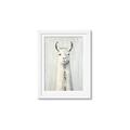 Picture of Brown and White Llama _GroupedProduct_Rectangle_Portrait_Mini_ _GroupedProduct_Rectangle_Portrait_Framed_Matted_