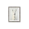Picture of Brown and White Llama _GroupedProduct_Rectangle_Portrait_Mini_ _GroupedProduct_Rectangle_Portrait_Framed_Matted_