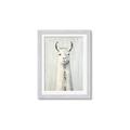 Picture of Brown and White Llama _GroupedProduct_Rectangle_Portrait_Mini_ _GroupedProduct_Rectangle_Portrait_Framed_Matted_
