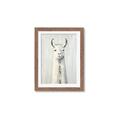 Picture of Brown and White Llama _GroupedProduct_Rectangle_Portrait_Mini_ _GroupedProduct_Rectangle_Portrait_Framed_Matted_
