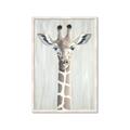 Picture of Close-up Giraffe _GroupedProduct_Rectangle_Portrait_Mini_ _GroupedProduct_Rectangle_Portrait_Framed_Matted_