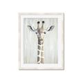 Picture of Close-up Giraffe _GroupedProduct_Rectangle_Portrait_Mini_ _GroupedProduct_Rectangle_Portrait_Framed_Matted_