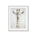 Picture of Close-up Giraffe _GroupedProduct_Rectangle_Portrait_Mini_ _GroupedProduct_Rectangle_Portrait_Framed_Matted_