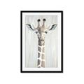 Picture of Close-up Giraffe _GroupedProduct_Rectangle_Portrait_Mini_ _GroupedProduct_Rectangle_Portrait_Framed_Matted_