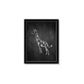 Picture of Chalk Giraffe _GroupedProduct_Rectangle_Portrait_Mini_ _GroupedProduct_Rectangle_Portrait_Framed_Matted_