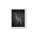 Picture of Chalk Giraffe _GroupedProduct_Rectangle_Portrait_Mini_ _GroupedProduct_Rectangle_Portrait_Framed_Matted_