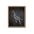 Picture of Chalk Giraffe _GroupedProduct_Rectangle_Portrait_Mini_ _GroupedProduct_Rectangle_Portrait_Framed_Matted_