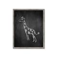 Picture of Chalk Giraffe _GroupedProduct_Rectangle_Portrait_Mini_ _GroupedProduct_Rectangle_Portrait_Framed_Matted_