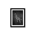 Picture of Chalk Giraffe _GroupedProduct_Rectangle_Portrait_Mini_ _GroupedProduct_Rectangle_Portrait_Framed_Matted_