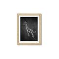 Picture of Chalk Giraffe _GroupedProduct_Rectangle_Portrait_Mini_ _GroupedProduct_Rectangle_Portrait_Framed_Matted_