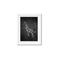 Picture of Chalk Giraffe _GroupedProduct_Rectangle_Portrait_Mini_ _GroupedProduct_Rectangle_Portrait_Framed_Matted_