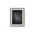 Picture of Chalk Giraffe _GroupedProduct_Rectangle_Portrait_Mini_ _GroupedProduct_Rectangle_Portrait_Framed_Matted_