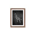 Picture of Chalk Giraffe _GroupedProduct_Rectangle_Portrait_Mini_ _GroupedProduct_Rectangle_Portrait_Framed_Matted_
