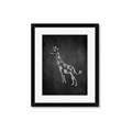 Picture of Chalk Giraffe _GroupedProduct_Rectangle_Portrait_Mini_ _GroupedProduct_Rectangle_Portrait_Framed_Matted_