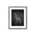 Picture of Chalk Giraffe _GroupedProduct_Rectangle_Portrait_Mini_ _GroupedProduct_Rectangle_Portrait_Framed_Matted_