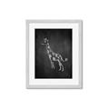 Picture of Chalk Giraffe _GroupedProduct_Rectangle_Portrait_Mini_ _GroupedProduct_Rectangle_Portrait_Framed_Matted_