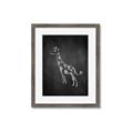 Picture of Chalk Giraffe _GroupedProduct_Rectangle_Portrait_Mini_ _GroupedProduct_Rectangle_Portrait_Framed_Matted_
