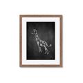 Picture of Chalk Giraffe _GroupedProduct_Rectangle_Portrait_Mini_ _GroupedProduct_Rectangle_Portrait_Framed_Matted_