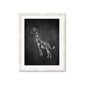 Picture of Chalk Giraffe _GroupedProduct_Rectangle_Portrait_Mini_ _GroupedProduct_Rectangle_Portrait_Framed_Matted_