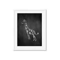 Picture of Chalk Giraffe _GroupedProduct_Rectangle_Portrait_Mini_ _GroupedProduct_Rectangle_Portrait_Framed_Matted_