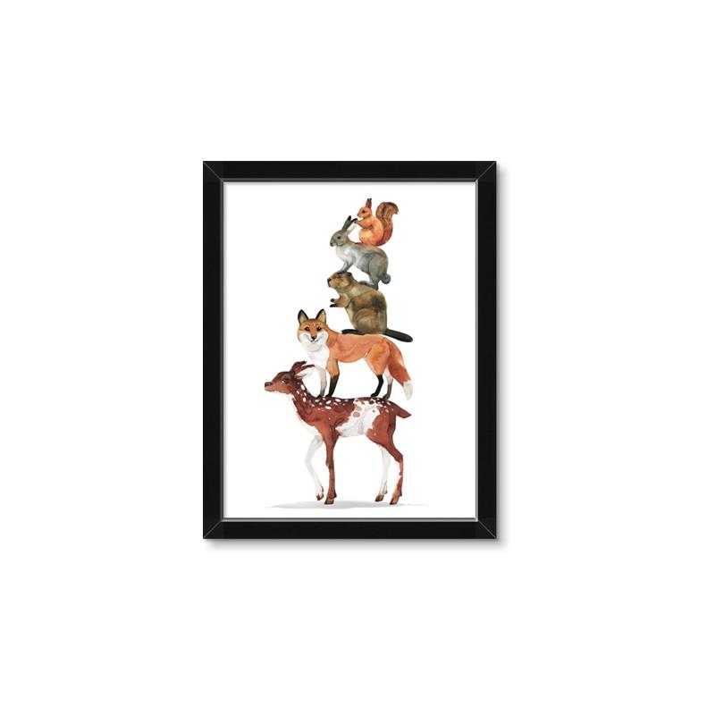 Picture of Stack Woodland _GroupedProduct_Rectangle_Portrait_Mini_ _GroupedProduct_Rectangle_Portrait_Framed_Matted_