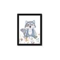 Picture of Cartoon Raccoon _GroupedProduct_Rectangle_Portrait_Mini_ _GroupedProduct_Rectangle_Portrait_Framed_Matted_