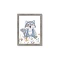 Picture of Cartoon Raccoon _GroupedProduct_Rectangle_Portrait_Mini_ _GroupedProduct_Rectangle_Portrait_Framed_Matted_