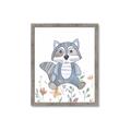 Picture of Cartoon Raccoon _GroupedProduct_Rectangle_Portrait_Mini_ _GroupedProduct_Rectangle_Portrait_Framed_Matted_