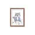 Picture of Cartoon Raccoon _GroupedProduct_Rectangle_Portrait_Mini_ _GroupedProduct_Rectangle_Portrait_Framed_Matted_