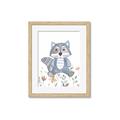 Picture of Cartoon Raccoon _GroupedProduct_Rectangle_Portrait_Mini_ _GroupedProduct_Rectangle_Portrait_Framed_Matted_
