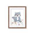 Picture of Cartoon Raccoon _GroupedProduct_Rectangle_Portrait_Mini_ _GroupedProduct_Rectangle_Portrait_Framed_Matted_
