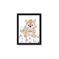 Picture of Cartoon Fox  _GroupedProduct_Rectangle_Portrait_Mini_ _GroupedProduct_Rectangle_Portrait_Framed_Matted_
