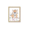 Picture of Cartoon Fox  _GroupedProduct_Rectangle_Portrait_Mini_ _GroupedProduct_Rectangle_Portrait_Framed_Matted_
