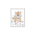 Picture of Cartoon Fox  _GroupedProduct_Rectangle_Portrait_Mini_ _GroupedProduct_Rectangle_Portrait_Framed_Matted_