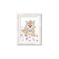 Picture of Cartoon Fox  _GroupedProduct_Rectangle_Portrait_Mini_ _GroupedProduct_Rectangle_Portrait_Framed_Matted_