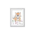 Picture of Cartoon Fox  _GroupedProduct_Rectangle_Portrait_Mini_ _GroupedProduct_Rectangle_Portrait_Framed_Matted_