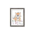 Picture of Cartoon Fox  _GroupedProduct_Rectangle_Portrait_Mini_ _GroupedProduct_Rectangle_Portrait_Framed_Matted_