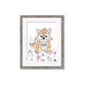 Picture of Cartoon Fox  _GroupedProduct_Rectangle_Portrait_Mini_ _GroupedProduct_Rectangle_Portrait_Framed_Matted_