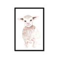 Picture of Baby Sheep Front _GroupedProduct_Rectangle_Portrait_Mini_ _GroupedProduct_Rectangle_Portrait_Framed_Matted_