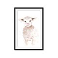 Picture of Baby Sheep Front _GroupedProduct_Rectangle_Portrait_Mini_ _GroupedProduct_Rectangle_Portrait_Framed_Matted_
