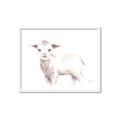 Picture of Baby Sheep Side  _GroupedProduct_Rectangle_Landscape_Mini_ _GroupedProduct_Rectangle_Landscape_Framed_Matted_