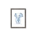 Picture of Baby Blue Elephant _GroupedProduct_Rectangle_Portrait_Mini_ _GroupedProduct_Rectangle_Portrait_Framed_Matted_