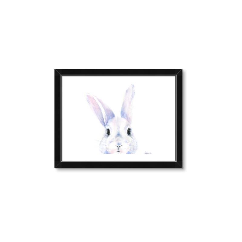 Picture of Peekaboo Bunny _GroupedProduct_Rectangle_Landscape_Mini_ _GroupedProduct_Rectangle_Landscape_Framed_Matted_
