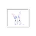 Picture of Peekaboo Bunny _GroupedProduct_Rectangle_Landscape_Mini_ _GroupedProduct_Rectangle_Landscape_Framed_Matted_