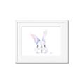 Picture of Peekaboo Bunny _GroupedProduct_Rectangle_Landscape_Mini_ _GroupedProduct_Rectangle_Landscape_Framed_Matted_