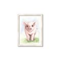 Picture of Farm Pig _GroupedProduct_Rectangle_Portrait_Mini_ _GroupedProduct_Rectangle_Portrait_Framed_Matted_