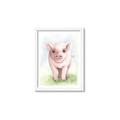 Picture of Farm Pig _GroupedProduct_Rectangle_Portrait_Mini_ _GroupedProduct_Rectangle_Portrait_Framed_Matted_