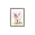 Picture of Farm Pig _GroupedProduct_Rectangle_Portrait_Mini_ _GroupedProduct_Rectangle_Portrait_Framed_Matted_