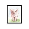 Picture of Farm Pig _GroupedProduct_Rectangle_Portrait_Mini_ _GroupedProduct_Rectangle_Portrait_Framed_Matted_