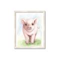 Picture of Farm Pig _GroupedProduct_Rectangle_Portrait_Mini_ _GroupedProduct_Rectangle_Portrait_Framed_Matted_